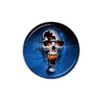 Scary Skull  Hat Clip Ball Marker