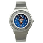 Scary Skull  Stainless Steel Watch