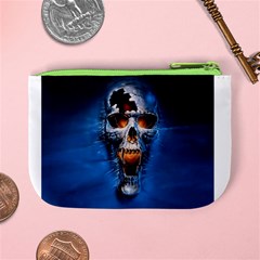 Scary Skull  Mini Coin Purse from ArtsNow.com Back