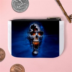 Scary Skull  Mini Coin Purse from ArtsNow.com Back