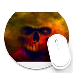 Scary Skull  Round Mousepad