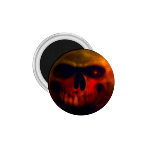 Scary Skull  1.75  Magnet from ArtsNow.com Front