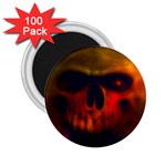 Scary Skull  2.25  Magnet (100 pack) 