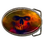 Scary Skull  Belt Buckle