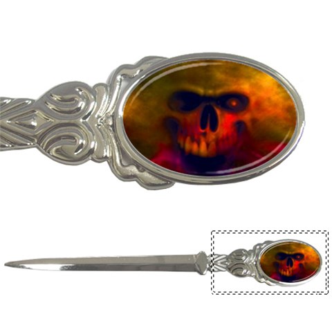 Scary Skull  Letter Opener from ArtsNow.com Front