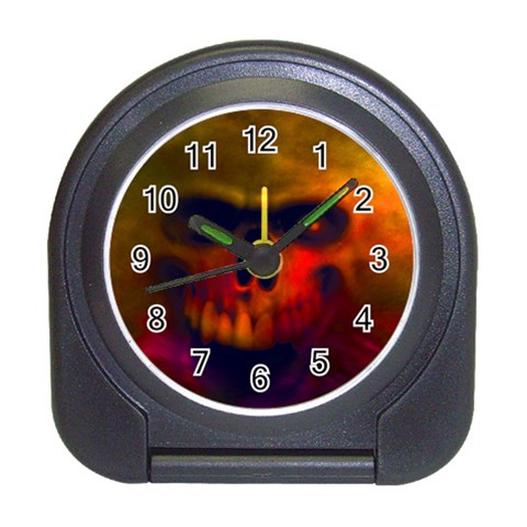 Scary Skull  Travel Alarm Clock from ArtsNow.com Front