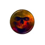 Scary Skull  Hat Clip Ball Marker