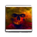 Scary Skull  Memory Card Reader with Storage (Square)