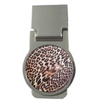 Exotic Leopard Print Money Clip (Round)