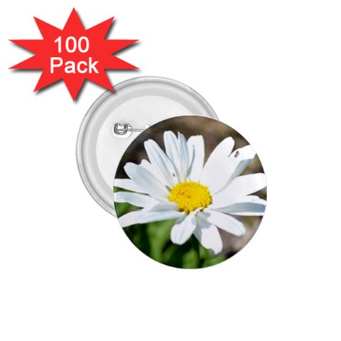 Daisy 1.75  Button (100 pack)  from ArtsNow.com Front