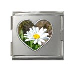 Daisy Mega Link Heart Italian Charm (18mm)