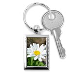 Daisy Key Chain (Rectangle)