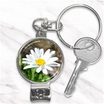 Daisy Nail Clippers Key Chain