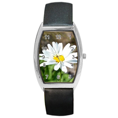 Daisy Barrel Style Metal Watch from ArtsNow.com Front