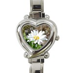 Daisy Heart Italian Charm Watch