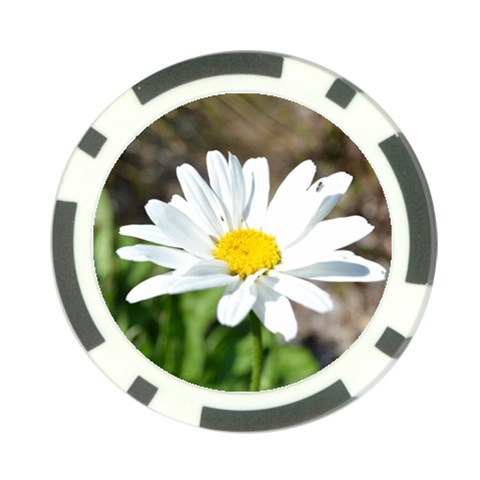 Daisy Poker Chip Card Guard (10 pack) from ArtsNow.com Front