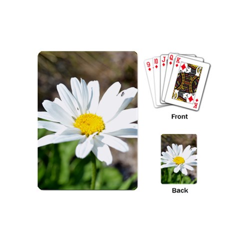 Daisy Playing Cards (Mini) from ArtsNow.com Back