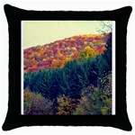 Autumn landscape Throw Pillow Case (Black)