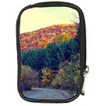 Autumn landscape Compact Camera Leather Case