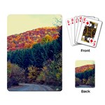 Autumn landscape Playing Cards Single Design