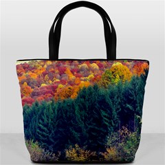 Autumn landscape Bucket Bag from ArtsNow.com Front