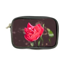 Red flower Coin Purse from ArtsNow.com Front