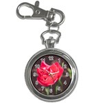 Red flower Key Chain Watch