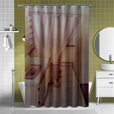 shower Shower Curtain 48  x 72  (Small) from ArtsNow.com Curtain(48  X 72 ) - 42.18 x64.8  Curtain(48  X 72 )