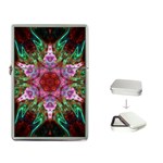 Fractal Pink Star Flip Top Lighter