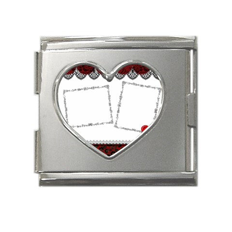 I m Called Santa Claus Mega Link Heart Italian Charm (18mm) from ArtsNow.com Front