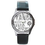 Argentina tango Round Metal Watch