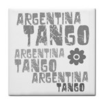 Argentina tango Tile Coaster