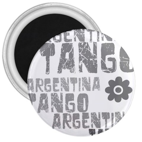 Argentina tango 3  Magnet from ArtsNow.com Front