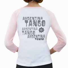 Argentina tango Girly Raglan from ArtsNow.com Back