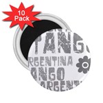 Argentina tango 2.25  Magnet (10 pack)