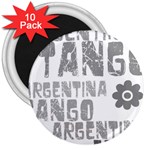 Argentina tango 3  Magnet (10 pack)