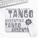 Argentina tango Large Mousepad