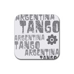 Argentina tango Rubber Coaster (Square)