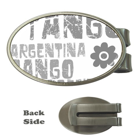 Argentina tango Money Clip (Oval) from ArtsNow.com Front