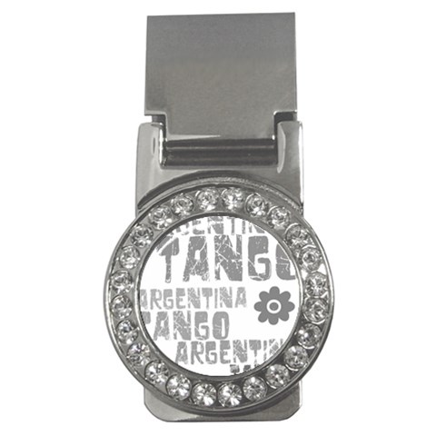 Argentina tango Money Clip (CZ) from ArtsNow.com Front