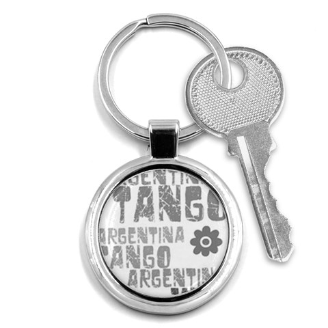 Argentina tango Key Chain (Round) from ArtsNow.com Front