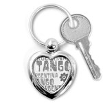 Argentina tango Key Chain (Heart)