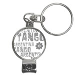 Argentina tango Nail Clippers Key Chain