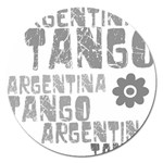 Argentina tango Magnet 5  (Round)