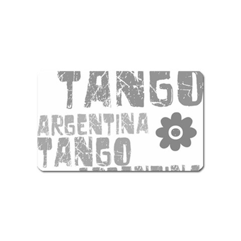 Argentina tango Magnet (Name Card) from ArtsNow.com Front