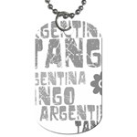 Argentina tango Dog Tag (One Side)