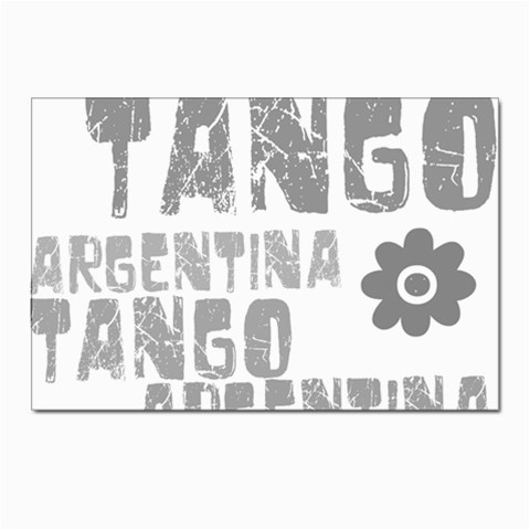Argentina tango Postcard 4 x 6  (Pkg of 10) from ArtsNow.com Front