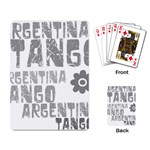 Argentina tango Playing Cards Single Design