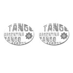 Argentina tango Cufflinks (Oval)