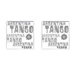 Argentina tango Cufflinks (Square)